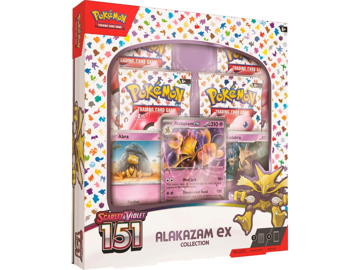 Pokemon TCG Scarlet & Violet 3.5 Pokemon 151 Alakazam Ex Box